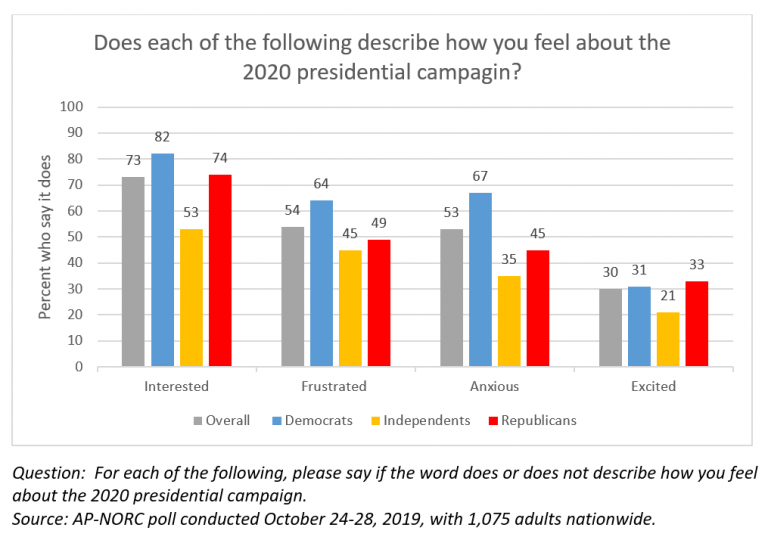 A Year Out: Views of the 2020 Presidential Election - AP-NORC